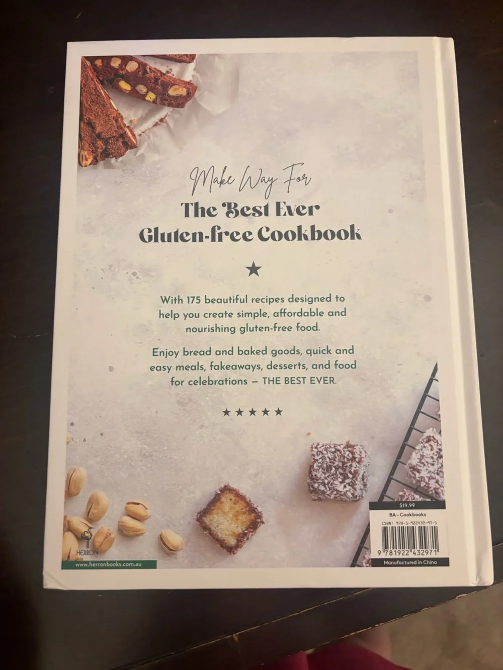 Gluten-Free Cookbook - White Cover